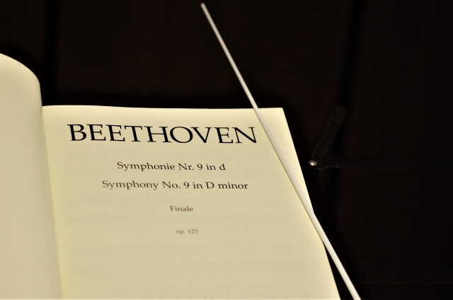 ベートーベン第九の楽譜